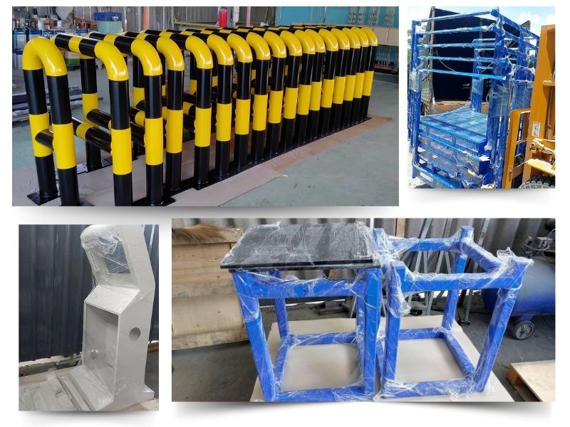 รับพ่นสีโลหะ อยุธยา